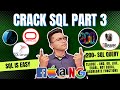 🔍P3-Mastering SQL: 200 Essential Queries CLAUSE AND, OR, LIKE, Equal, Not Equal, Aggregate Funs💪🔥