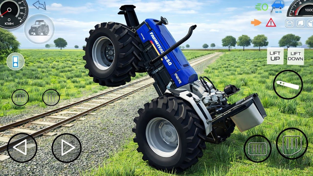 🚜 Power Tractor 60 SP🔥 Monster Tires 2026💪 Extreme Power Test😱 Mud Beast Mode!