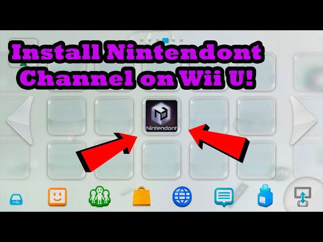 Is there a way to load nintendont from the wii menu (or even the