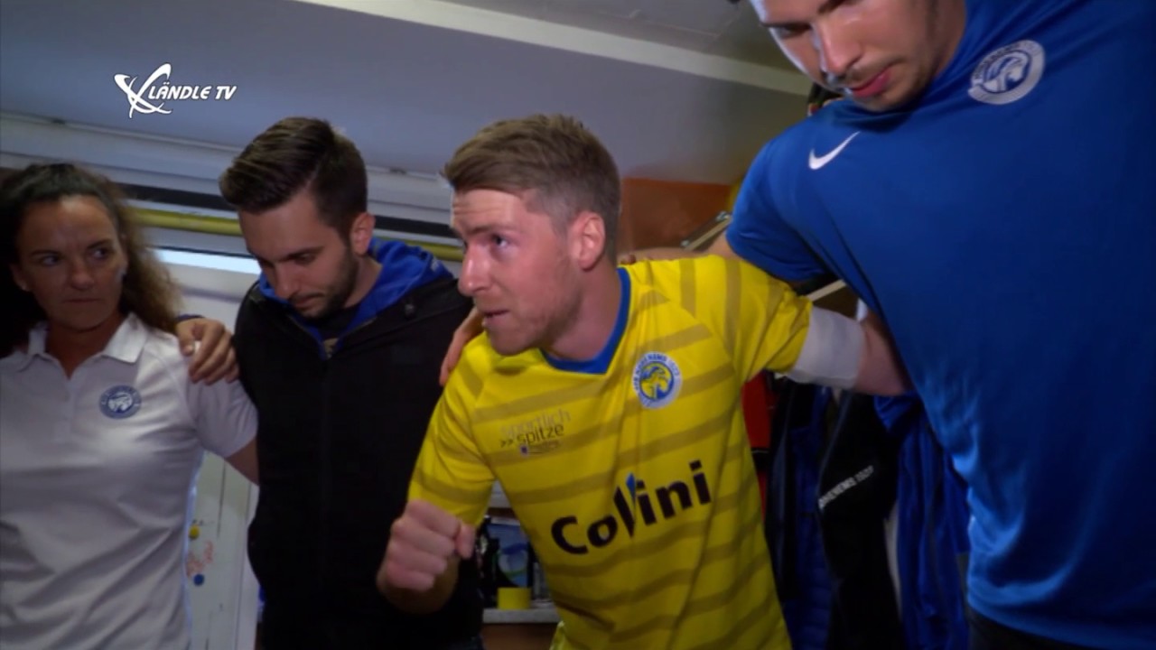 VfB Hohenems Backstage beim Cupfinale 2017