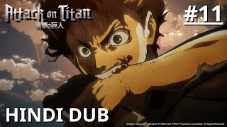 [Hindi Dub] Attack on Titan - Episode 11 (S1E11) | Muse IN