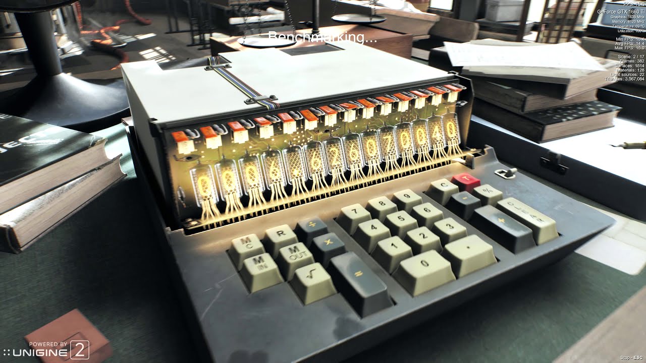 UNIGINE Superposition Benchmark - Nvidia Geforce GTX1660TI@8K Optimized