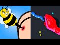 Help Me Tricky Story vs Snake Clash - All Levels Gameplay (Android,iOS) Part 5