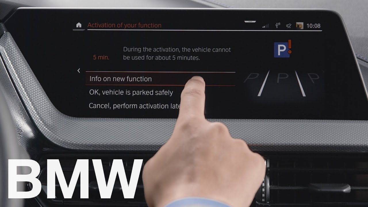 BMW How to install new features and functions over the air BMW HowTo YouTube
