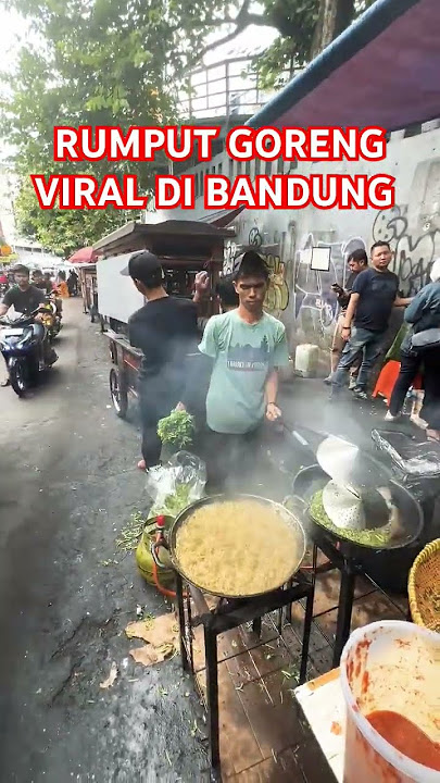 Rumput goreng viral di bandung #mukbang #kulinerenak #kuliner #kulinernusantara #food #streetfood