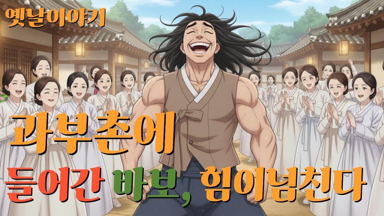 5.과부촌에 들어간 바보,힘이넘친다 이야기  /설화/민담/야담/사연/옛날이야기/오디오북