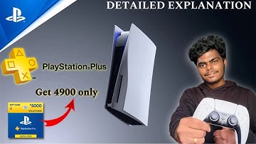 Playstation plus subscription | Tamil | Full detailed explanation 🔥#ps5 #psplus #tamil #trending
