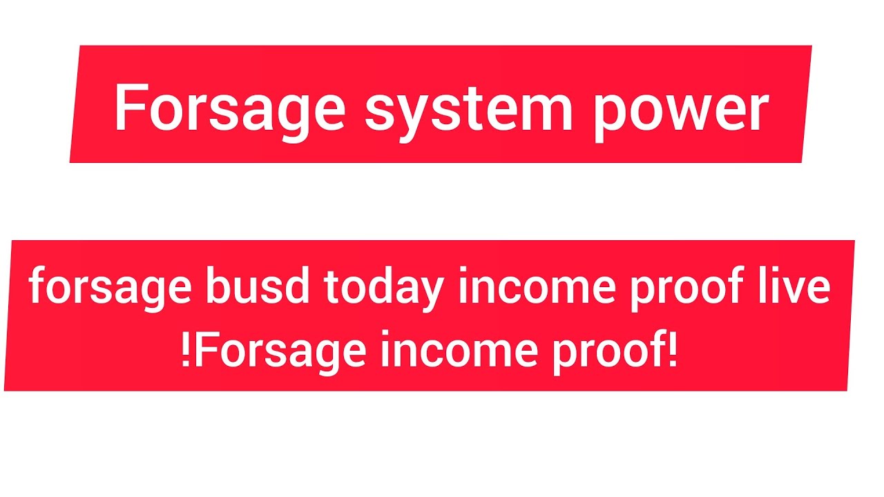 forsage busd today income proof live!Forsage income proof!