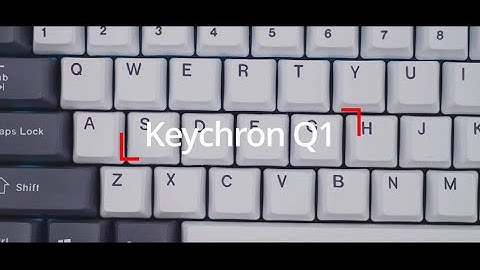 ASMR Keychron Q1 Mechanical Gaming Keyboard Typing