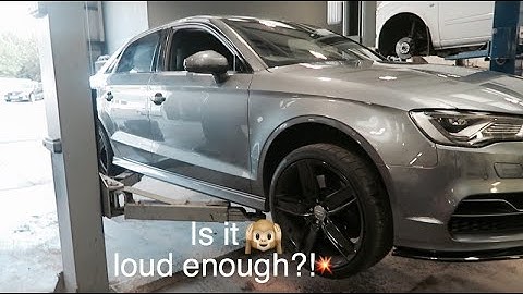 AUDI S3 RES DELETE | BEFORE AND AFTER
