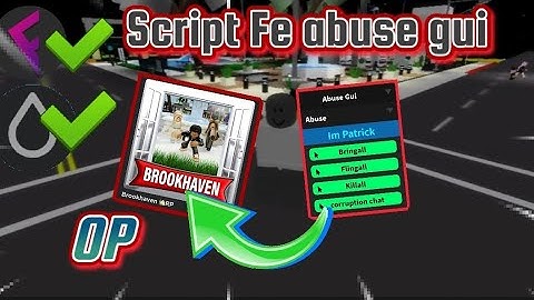 Script Fe abuse gui | go to pin comment to try the script enjoy credit to Im Patrick
