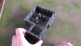 Using Rampage Dungeon Tiles for RPG dungeon layouts