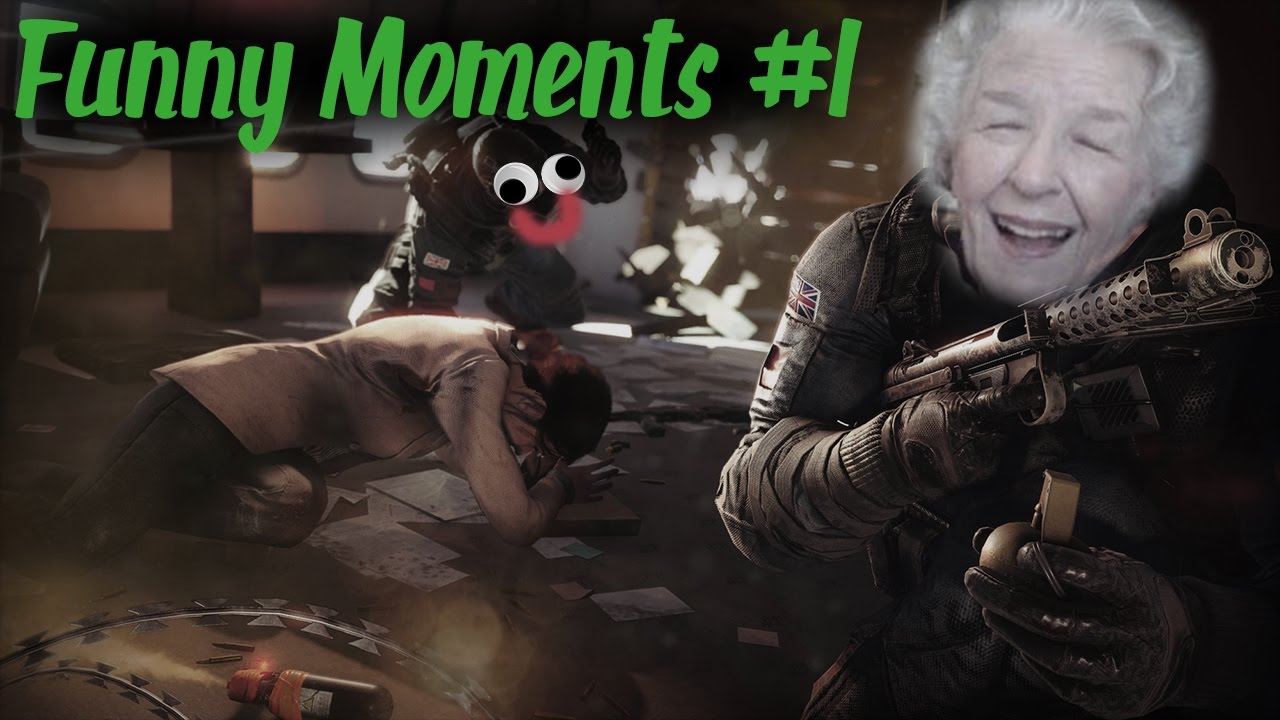 Rainbow Six siege funny moments - YouTube