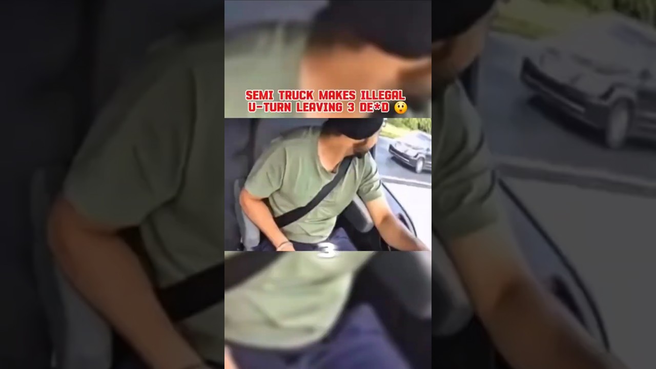 Semi-Truck Makes Illegal U-Turn on Florida Highway Turnpike Leaving 3 De*d 😲