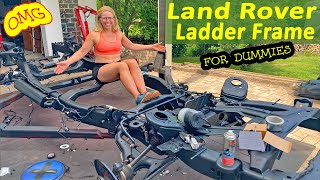 Ladder Frame Assembly by German Couple (FUNNY !!!) / S4-Ep27