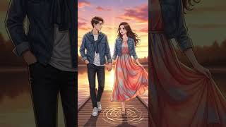 Walking Inside a Painting 🎨 | Romantic English Conversation | Real-Life Dialogue #englishdialogue