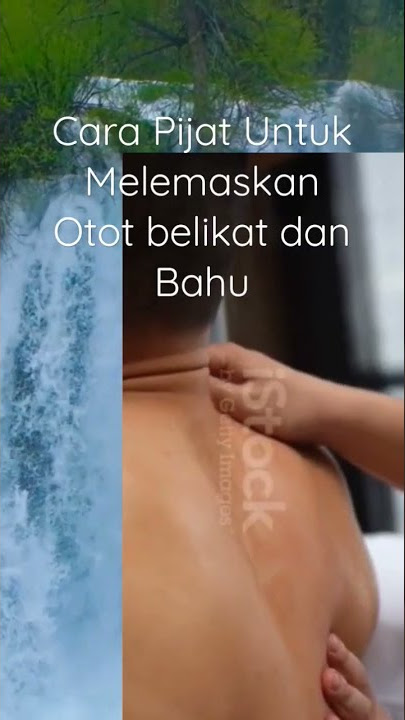 Cara Pijat Otot Bahu dan Otot Belikat Yang Kaku. #shorts #shortvideo #shortsyoutube #shortsvideos
