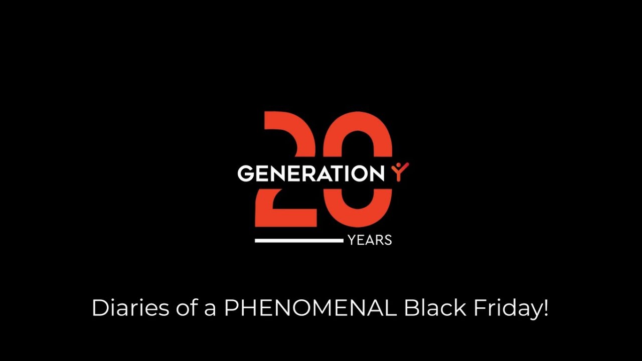 Black Friday 2020 Phenomenal Results by Generation Y