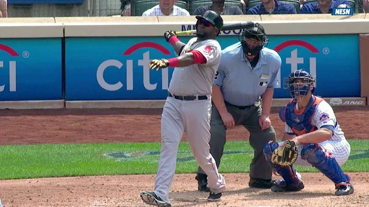 BOS@NYM: Ortiz hits two-run homer for No. 494