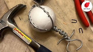 SUPER STRONG Wire Head Armature for Sculpture, Step by Step