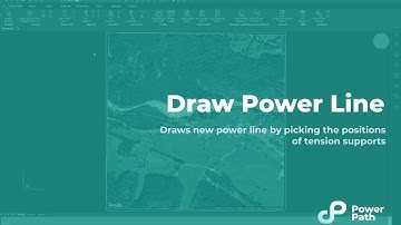 [Draw Power Line] How to design power line with defining position of the poles in Power Path?