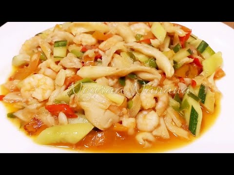 Resep Tumis Udang Jamur Tiram