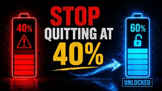 The 40% Rule: How to Break Your Brain’s Hidden Limits