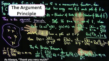 The Argument Principle