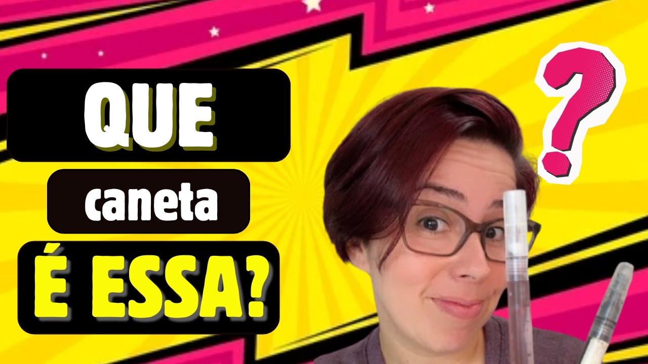 Que caneta é essa que uso pra assinar?