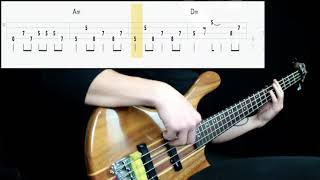 The Doors - I Can't See Your Face In My Mind (Bass Cover) (Play Along Tabs In Video) Resimi