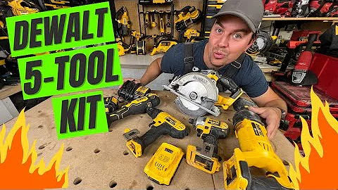 KIT RUN-THRU: Dewalt 20V Max Cordless Drill Combo overview