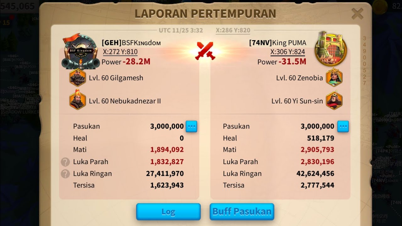 PASS 5 - KINGDOM 1846 DAN KINGDOM 1474 - Rise Of Kingdoms Indonesia