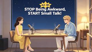 STOP Being Awkward, START Small Talk Like a Brit! | Easy British Conversation & A2-B1 Vocabulary