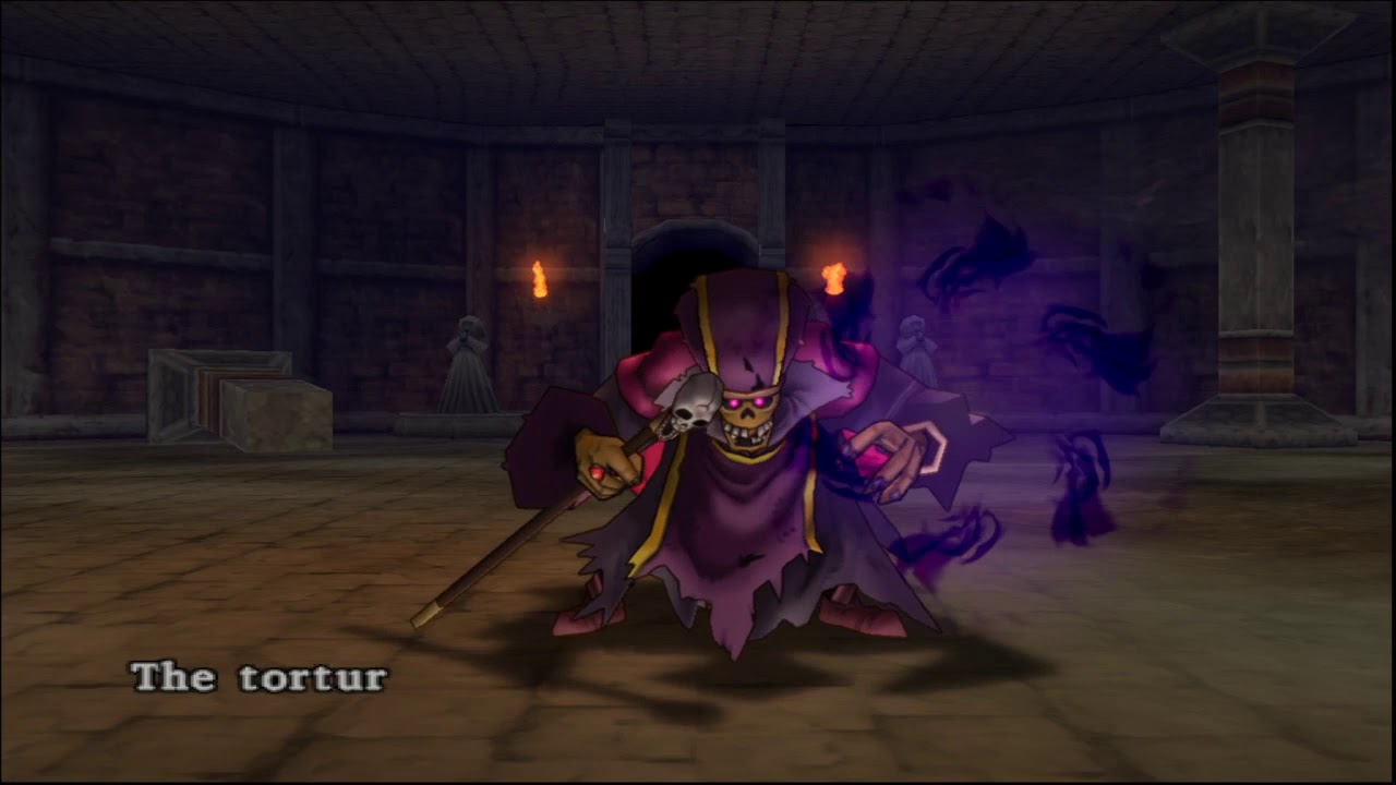 Dragon quest VIII Low level challenge (LLC) - Boss№3 Tortured Soul (Hero 1lvl)