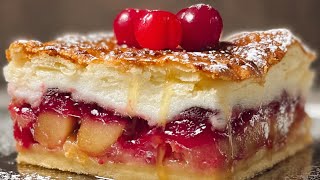 Çocuklarınız Daha Fazlasını Isteyecek Bu Vişneli Tartı Elma Ve Sufle Ile Haftada Iki Kez Pişiriyoru