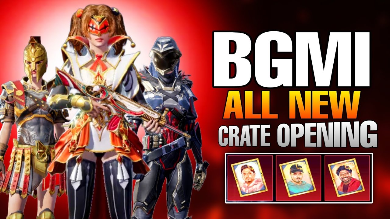 Bgmi All New Crate Opening 😍 | Bgmi Crate Opening Tricks | New Voice ...