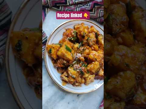 Restaurant Style Crispy Butter Garlic Paneer in 10 mins #buttergarlicpaneer #garlicpaneer