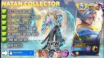NEW UPDATE!! Script Skin Natan Collector - Tidal Lord No Password | Full Effect Voice |Patch Terbaru