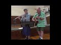 Looking Back     Lesley Urquhart with Tom Breen