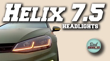 How to Install Helix 7.5 Headlights on a Mk7 Golf Sportwagen / GTI