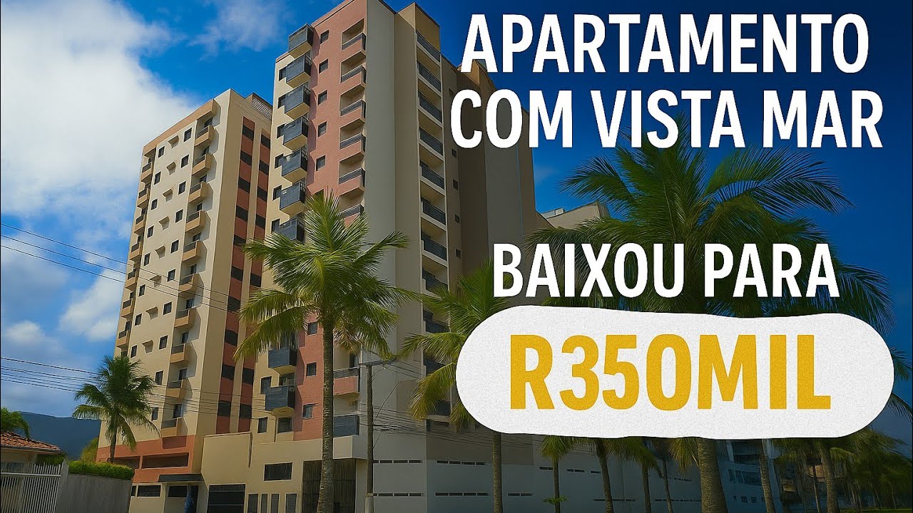 Apartamento a Venda com Vista Mar - R$350mil