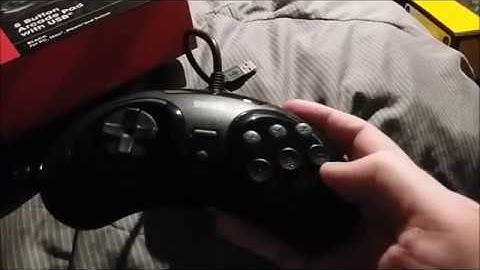 Unboxing: SEGA Genesis 8-Button Pad (USB for Genesis Mini)