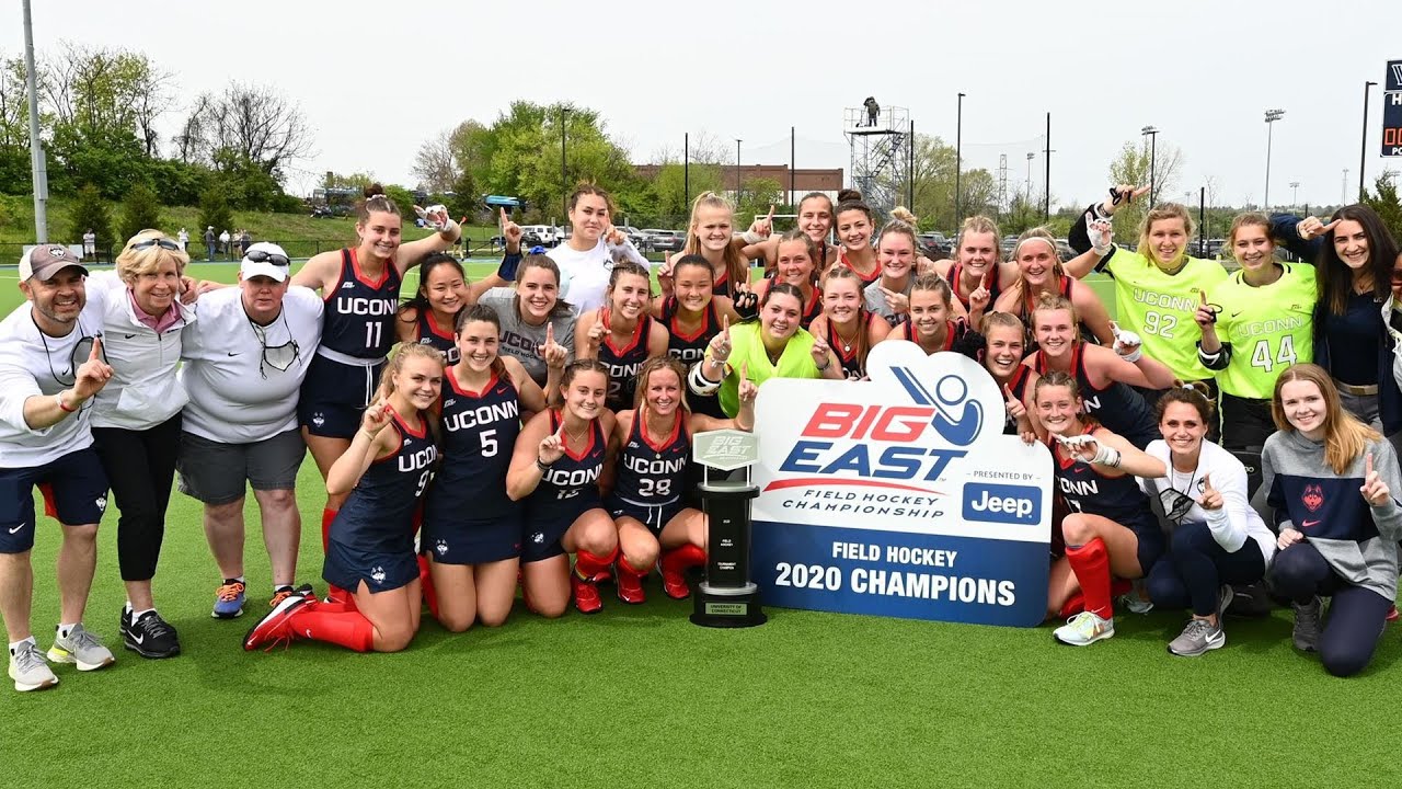 UConn Field Hockey Big East Championship Celebration YouTube