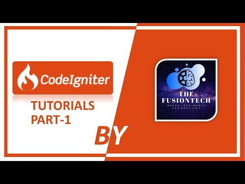 CodeIgniter Tutorial For Beginners In Hindi | Part  1 | Introduction about CodeIgniter framework...