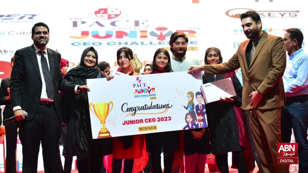 3rd Junior CEO Challenge held at Pakistan College of Advanced Studies during Global Internship Week
