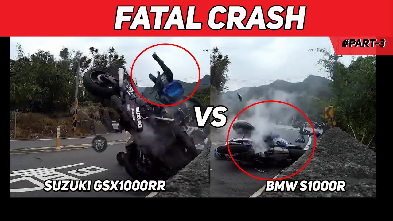 KECELAKAAN FATAL BMW S1000R VS Suzuki GSX1000RR KECELAKAAN DI TIKUNGAN