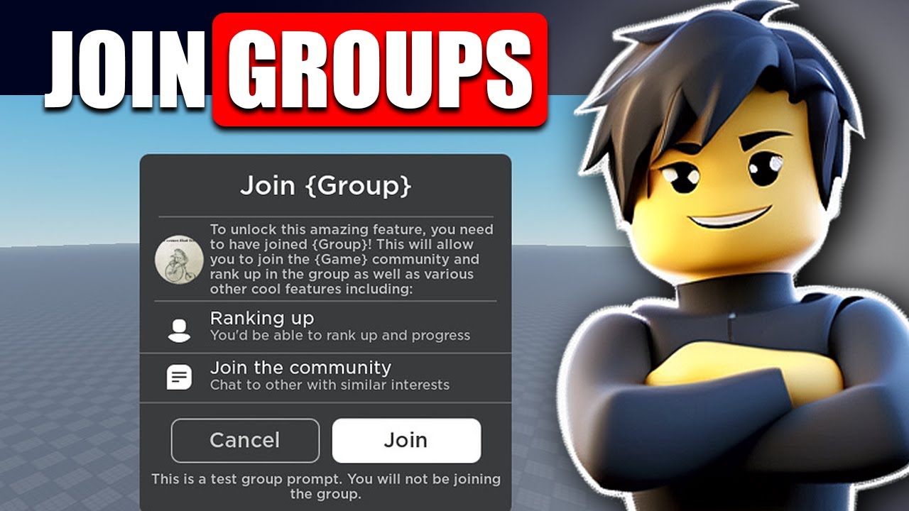 How To Join A Roblox Group On PC Laptop YouTube 