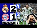 HIGHLIGHTS | Real Madrid v Bayern munich 2-1 | Joselu #comeback  in stoppage-time 😳