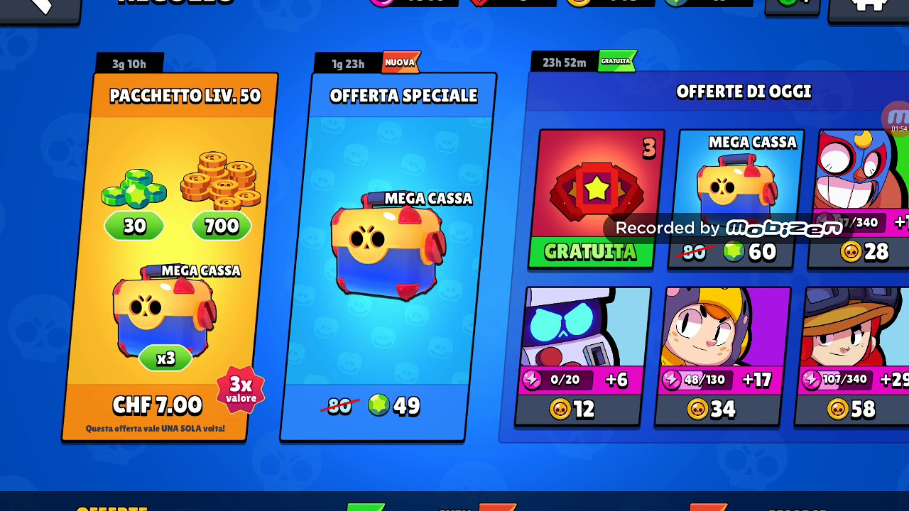 Compro Il Pacchetto Livello 50 7chf 6 Fine Season Brawl Stars Youtube - offerte livello brawl stars