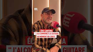 Éric Cantona : "J'ai commencé la guitare au moment du covid"